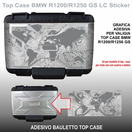 Adesivo valigia top case - , vario