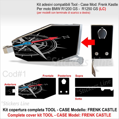 Kit adesivi tool case bmw - case,