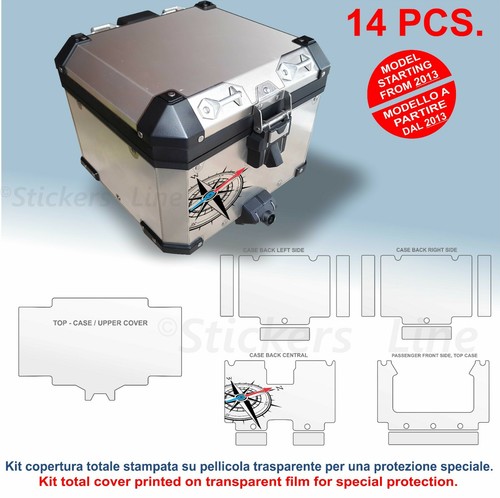 Kit completo adesivi top case - completo,