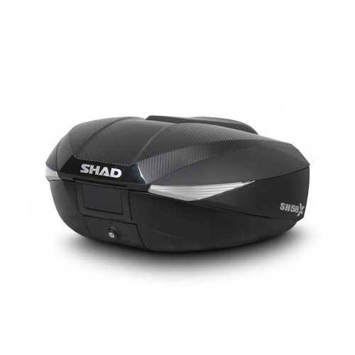 Topcase carbonio 58l shad - carbonio,