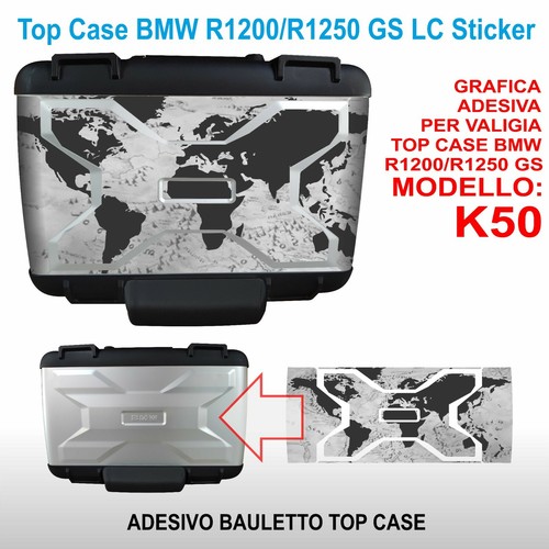 Adesivo valigia top case - , vario